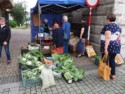 A famer sells vegetables